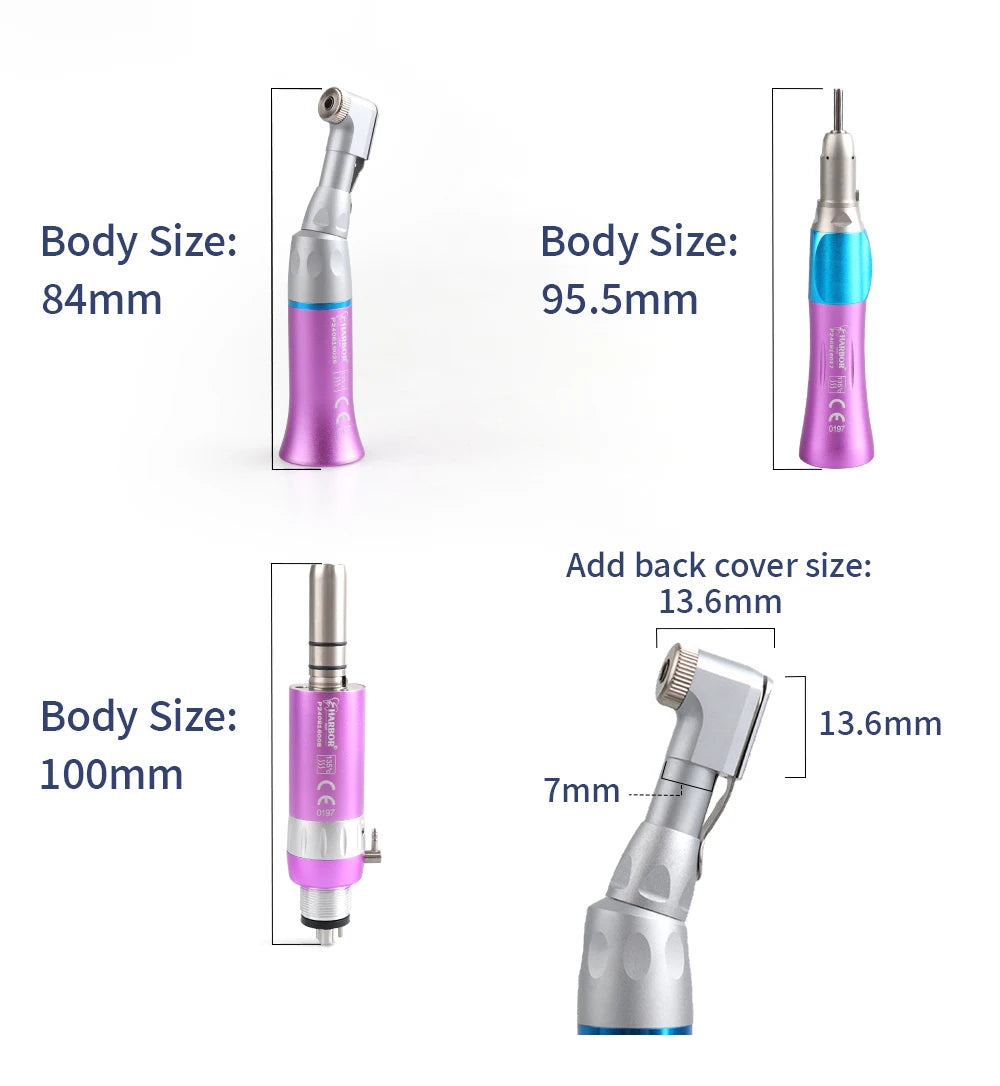 Professional 5-Piece LED Dental Handpiece Kit - 14