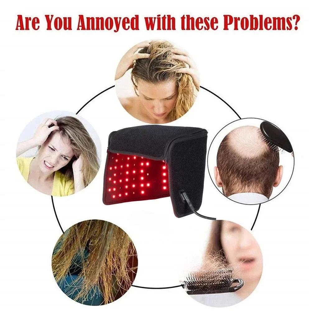 LED Red Light Therapy Cap for Hair Regrowth and Scalp Health - 6