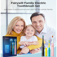 Rechargeable Sonic Electric Toothbrush for Family