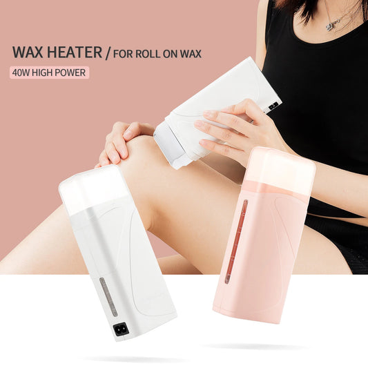 Portable Electric Roll-On Wax Heater for Hair Removal