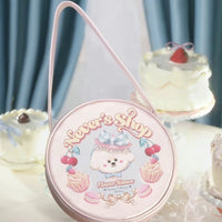 Quilted Pink Cosmetic Handbag for Daily Essentials