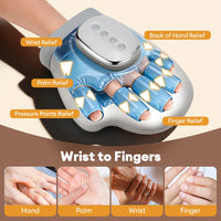 Electric Air Compression Hand Massager with Heat