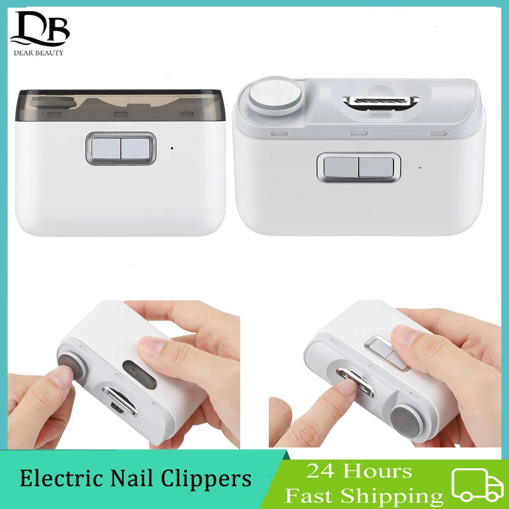 Automatic Electric Nail Clipper and Trimmer - 1