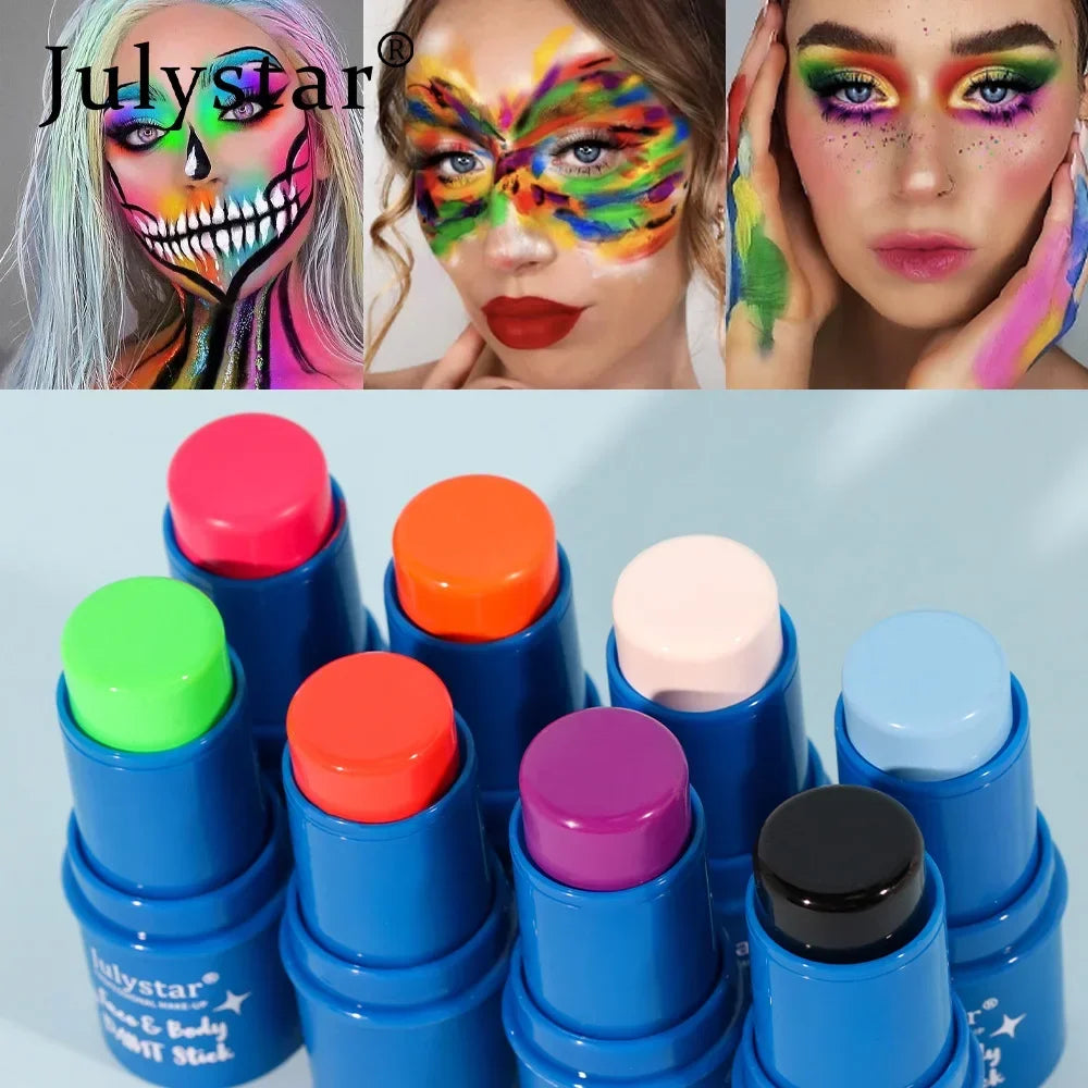 Waterproof Face and Body Paint Stick for Parties - 4