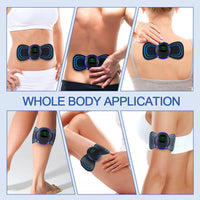 Portable Electric Muscle Massage Patch for Pain Relief