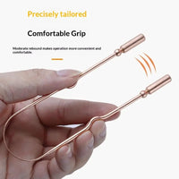 Professional Metal Tongue Scraper for Fresh Breath