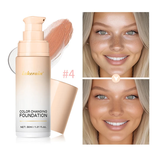 Color-Changing Liquid Foundation for Flawless Skin