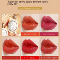 5-in-1 Velvet Matte Lipstick Set
