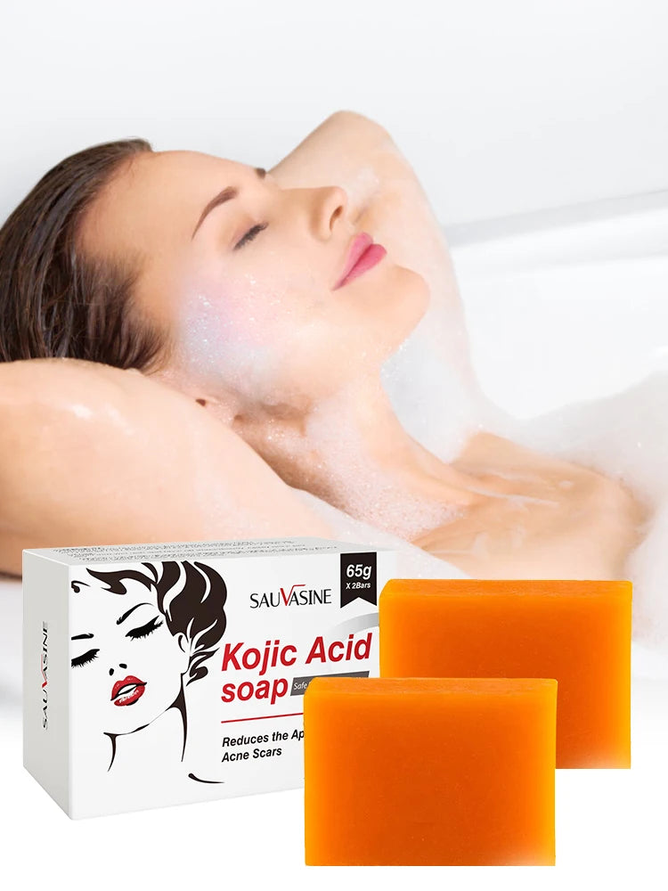 Brightening Kojic Acid Exfoliating Soap for Face and Body - 9
