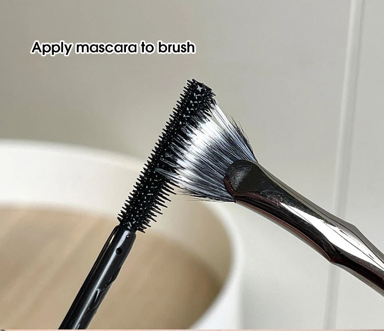 Fan Mascara Brush for Precise Eyelash Application - 9