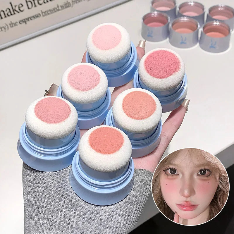 Korean Style Matte Cushion Blush Powder - 2