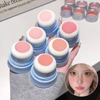 Korean Style Matte Cushion Blush Powder