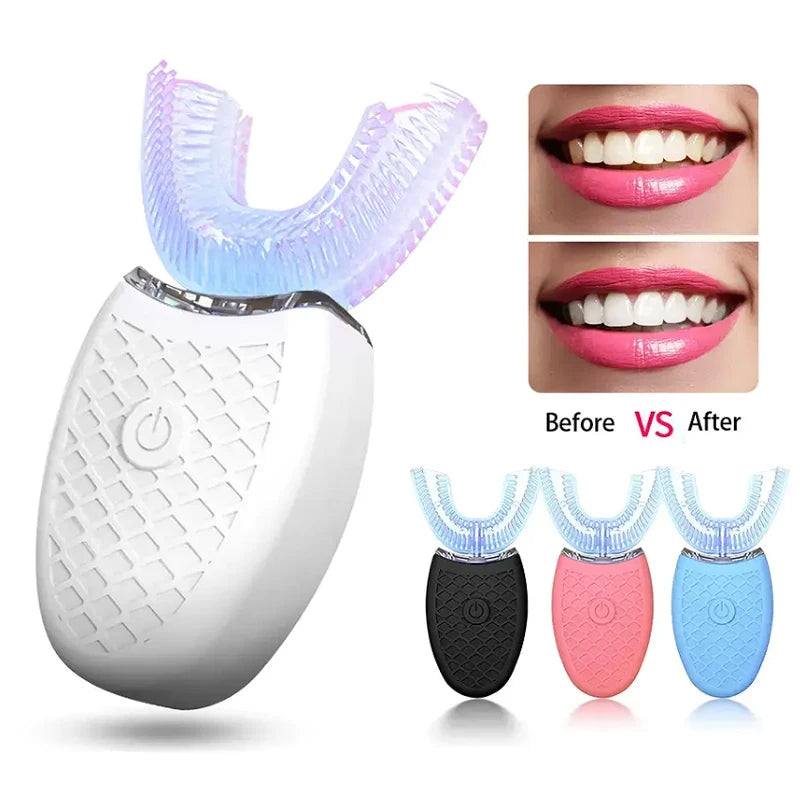 Hands-Free U-Shape Automatic Teeth Whitening Toothbrush - 4