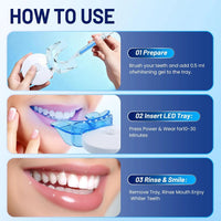 LED Teeth Whitening Kit for Sensitive Teeth