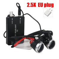 Professional Surgical Dental Loupes with LED Headlight