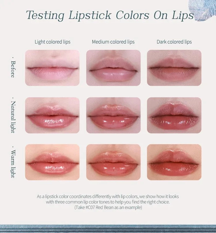 Moisturizing High-Pigment Glossy Lipstick - 24