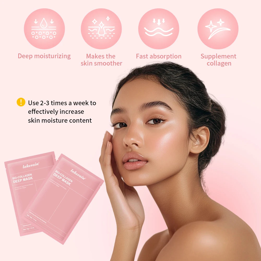 Bio-Collagen Deep Hydrating Face Mask for Pore Minimizing - 5