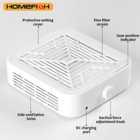 120W Professional Nail Dust Collector Vacuum