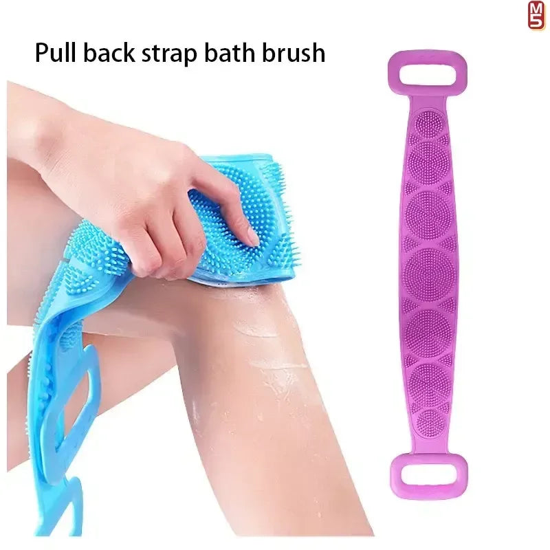 Dual-Sided Silicone Back Scrubber for Deep Exfoliation - 3