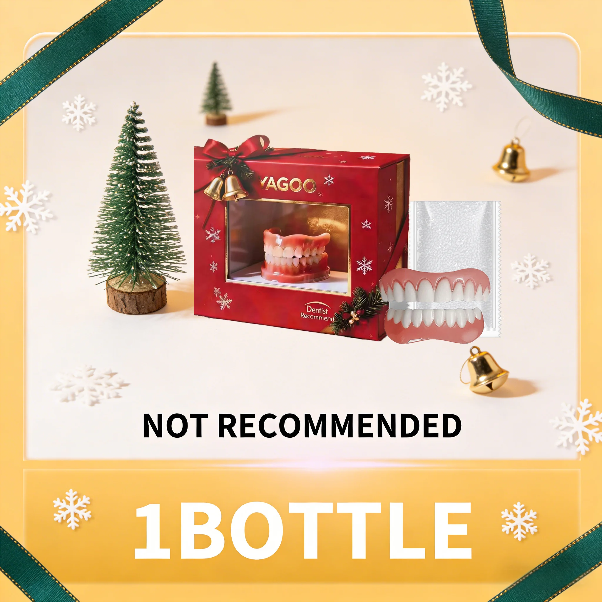 Instant Silicone Cosmetic Dentures for Natural Smile - 7