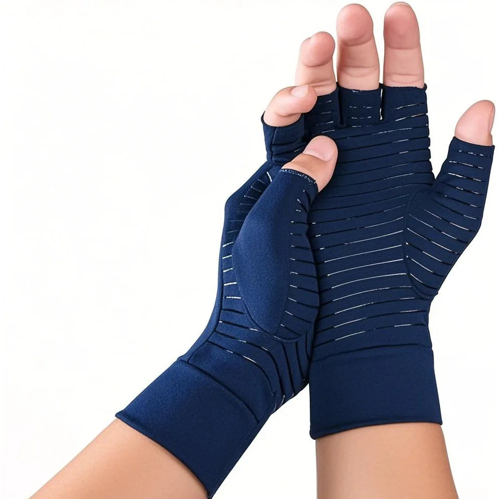 Copper Infused Compression Gloves for Hand Pain Relief - 7