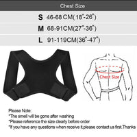 Adjustable Back Posture Corrector for Pain Relief