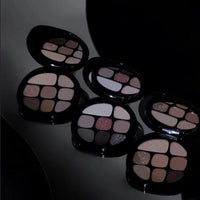 Smoky Amber 8-Color Eyeshadow Palette for Long-Lasting Glam