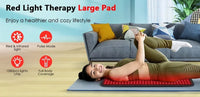 Wearable LED Red & Infrared Light Therapy Belt for Pain Relief