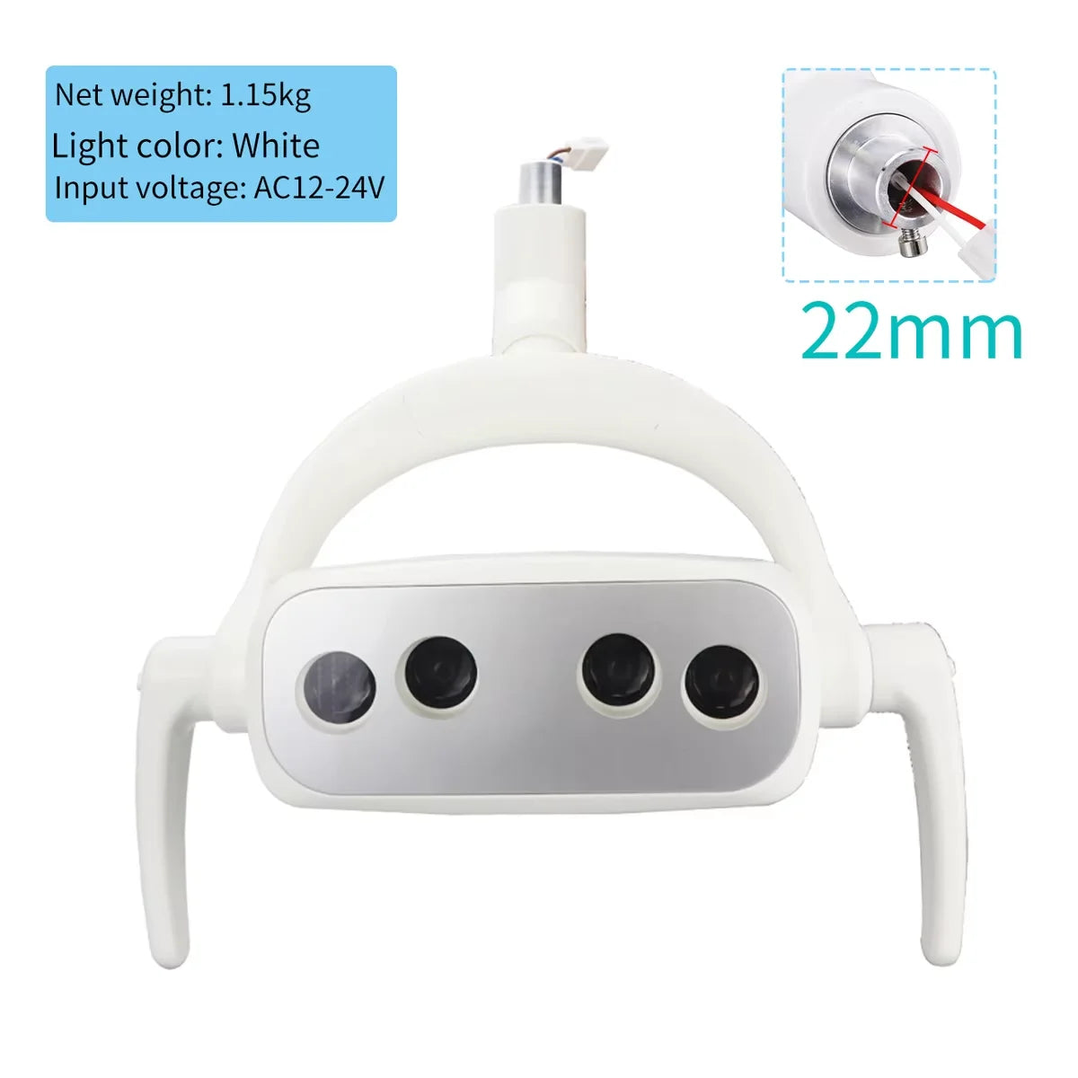Shadowless LED Dental Operation Light for Chair Units - 3