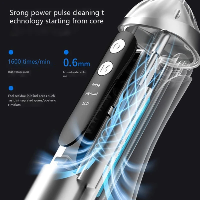 Portable Cordless Water Dental Flosser - 4