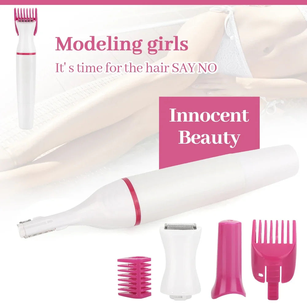 5-in-1 Electric Precision Hair Removal Trimmer Kit - 9