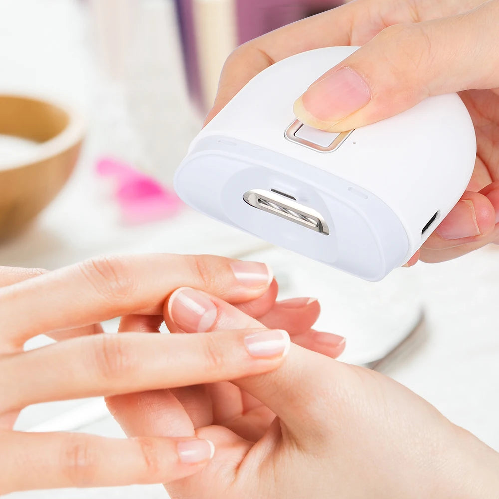 Automatic Electric Nail Trimmer with LED Light - 10