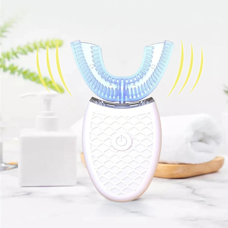 Hands-Free U-Shape Automatic Teeth Whitening Toothbrush - 5