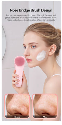 Rechargeable Silicone Facial Cleansing Brush