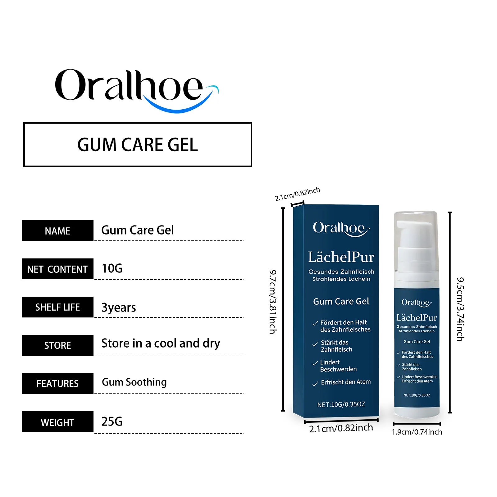 Soothing Gum Care Gel for Oral Health and Fresh Breath - 7