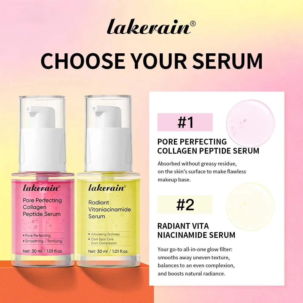Collagen Peptide & Niacinamide Face Serum Set - 2