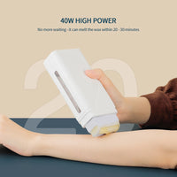 Portable Electric Roll-On Wax Heater for Hair Removal