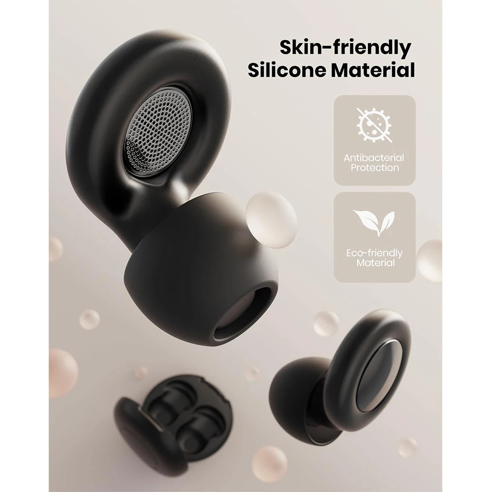 Reusable Silicone Noise-Cancelling Earplugs for Sleeping - 10