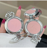 Long-Lasting Matte Pink Powder Blush for Natural Glow