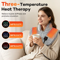 Electric Heated Shoulder and Neck Relief Shawl