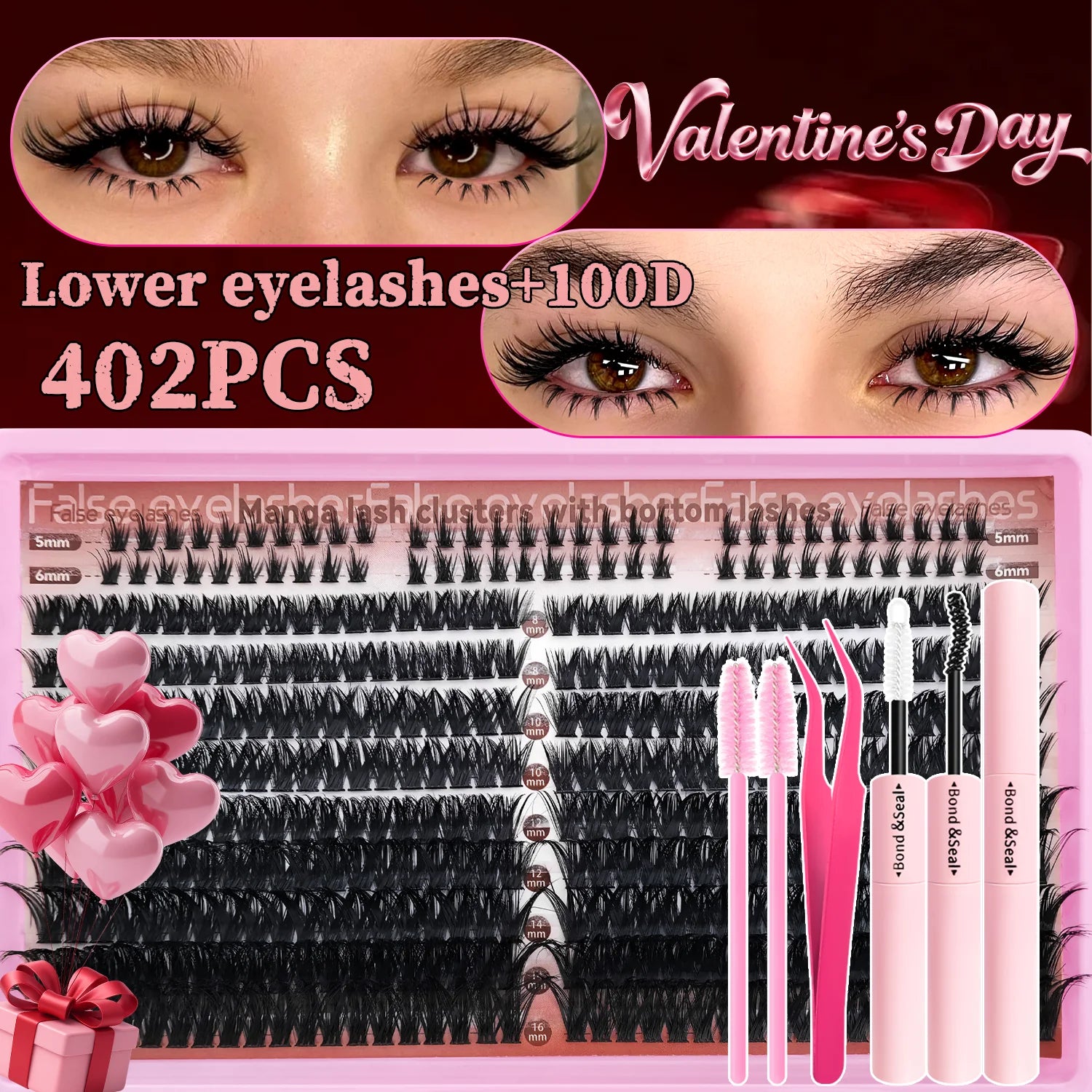 DIY Eyelash Cluster Extension Kit for Professional Volume - 10