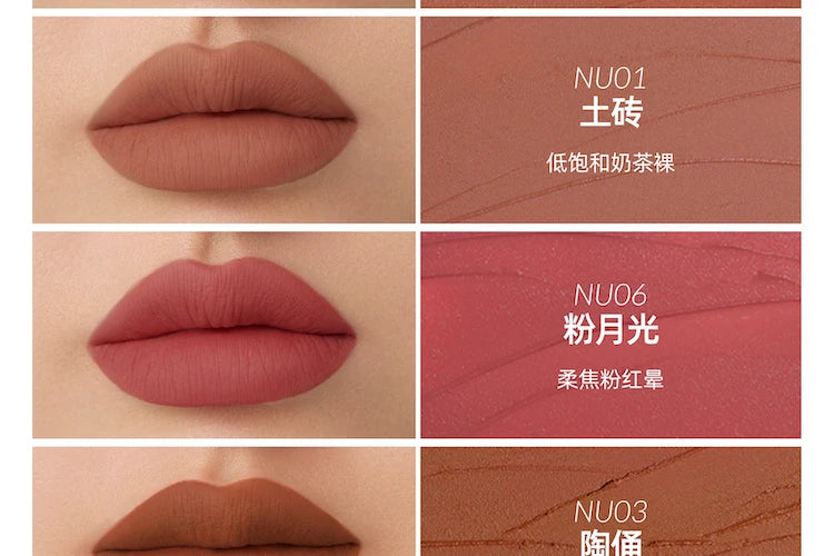 Velvet Matte Waterproof Liquid Lipstick - 34