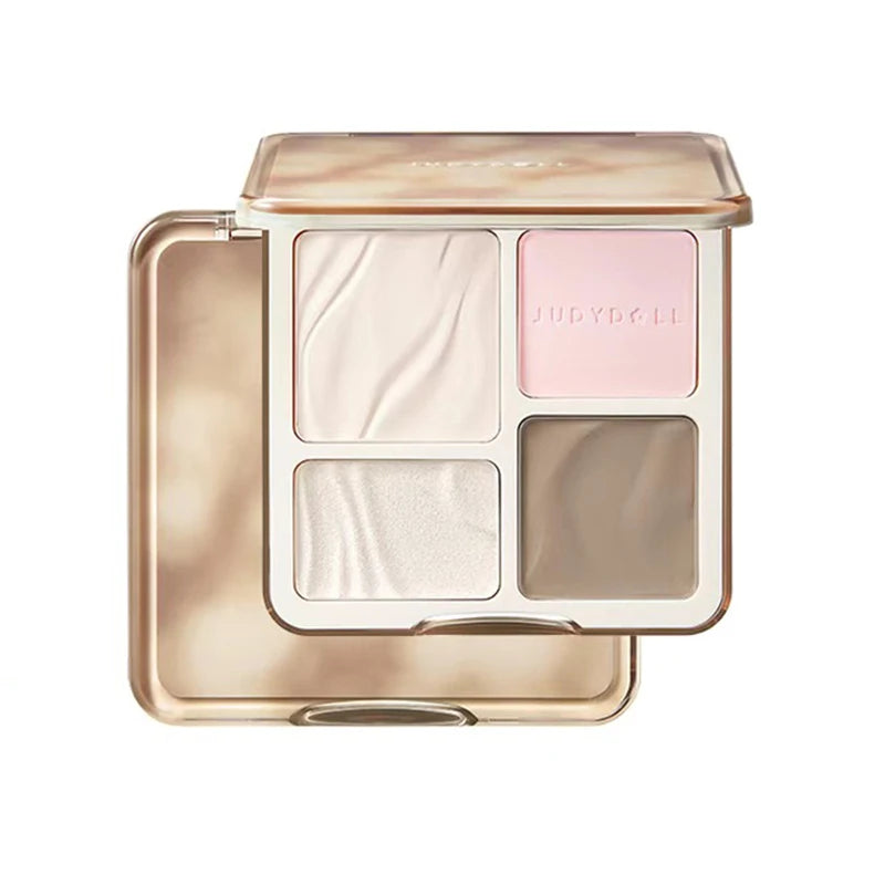 All-in-One Face Contouring and Highlighting Makeup Palette - 1