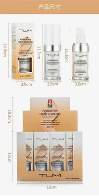 Color-Changing Liquid Foundation for Flawless Skin