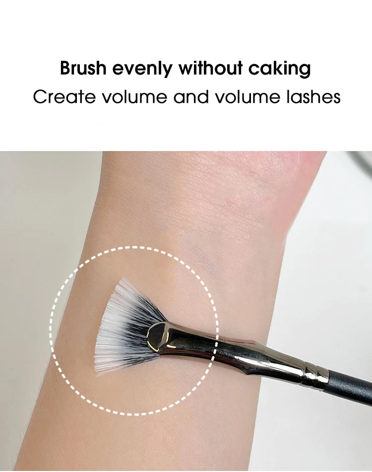 Fan Mascara Brush for Precise Eyelash Application - 11