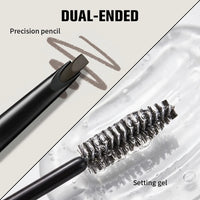 2-in-1 Waterproof Eyebrow Pencil and Sculpting Gel