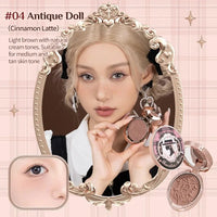 Long-Lasting Embossed Matte Powder Blush