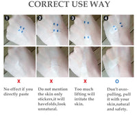 Invisible Instant Face Lifting Stickers for V-Shape Contouring