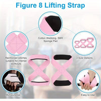 Weightlifting Wrist Straps for Enhanced Grip and Strength
