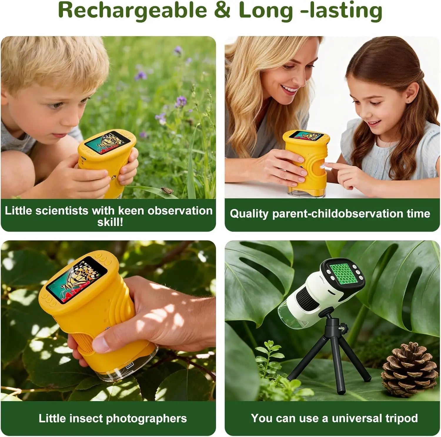 Portable Digital Microscope for Kids STEM Learning - 5
